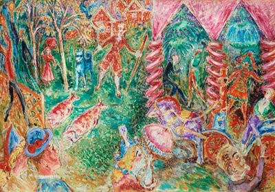 レットビークの観光ホテル 作： Nils von Dardel
